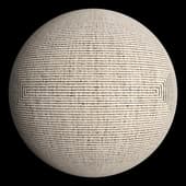 ELLIPSE HAND-KNOTTED WOOL RUG