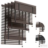wooden blind 02 150 cm VOL 02