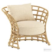 Paxton rattan armchair by Eichholtz