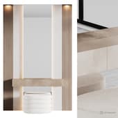 Dressinng table with  pouf 02