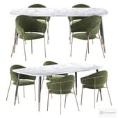 Dining set by Silvera