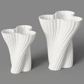 Ваза для сухоцветов Printed Art, Tube, Designboom