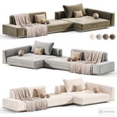 Roger Modular Sofa by minotti