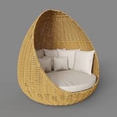 КРОВАТЬ FABER - NATURAL RATTAN