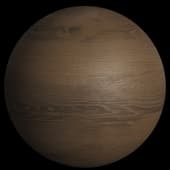 Ms Door Brown Wood