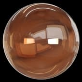 Acrylic Transparent Orange