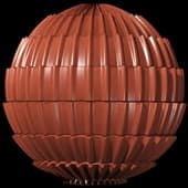 Tiles Roof Metal Roman Orange