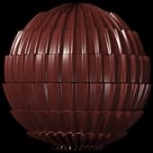 Tiles Roof Metal Roman Claret