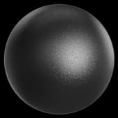 Acrylic Opaque Black Rough
