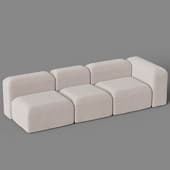 BUBBLE 4 модульный диван от FORM Mebel