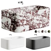Caroma Luna 1400 Back to Wall Bath