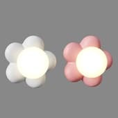 B4450 Sconce Flower Pur