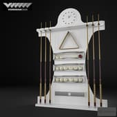 Vismara Design Cue Rack - ART DECO