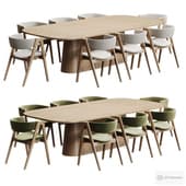 GALA Chair And P.O.V. Table Dining Set
