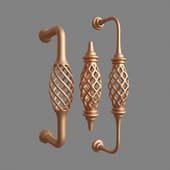 Copper door handles