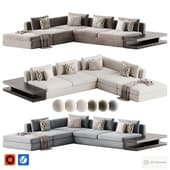 Zartаrn modular corner sofa by loft concept.ru