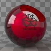 red glass