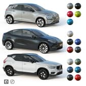 Набор среднеполигональных автомобилей 4