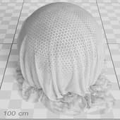 Fabric Curtain Openwork