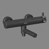 Смеситель для ванны Allen Brau Priority 5 31B10-31 черный матовый
