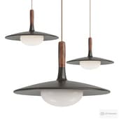 Annadel Sonoma Wood And Stone Japandi Pendant Lights