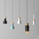 Set of 5 ceiling lamps by FILD Architonic