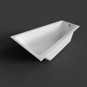 Ванна асимметричная CREA 160x100