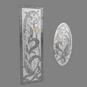 Stained glass window