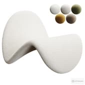 Italian Minimalist Lazy Sofa Chair