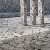 H147 Stone Tiles | PBR | 4K | Seamless | +SBSAR
