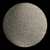 Мраморный белый кирпич Marble Brick White