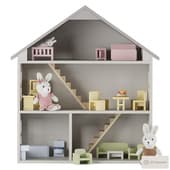 Wooden dollhouse (H&M)