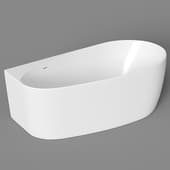 Акриловая ванна Allen Brau Priority 2 170x80 2 31002 21 белый матовый
