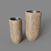 Кашпо Effectory Wood Tall Pot Oak
