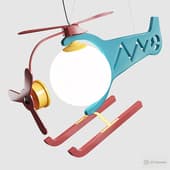 Helicopter lamp