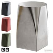 STAINLESS STEEL SIDE TABLE by zarahome