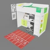 Children's bed Ikea STUVA