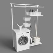 ikea-wall-rail-shelves-dryer-algot
