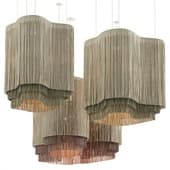 Pendant lights made of threads || Подвесные светильники из нитей