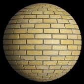 BricksStandardYellow001 4K