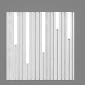 Гипсовая панель Artpole barcod led