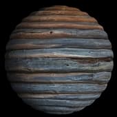 WoodWallCabin005 6K