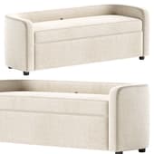 Wendy KD Fabric Storage Bench