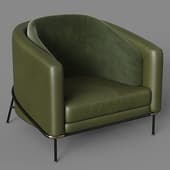 Minotti-Fil-Noir-Armchair 2