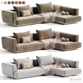 Sectional sofas  New LOUNGESCAPE by flexform.it