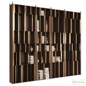 Modular bookcase BISTROT X by Henge