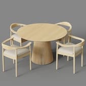 VOLAN WOOD обеденный стол 2