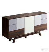 Butterfly Walnut Sideboard by Stonebutterfly