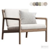 Ethnicraft Teak Jack Outdoor Lounge Chair