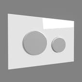 TECEloopPlastic WhiteChrome